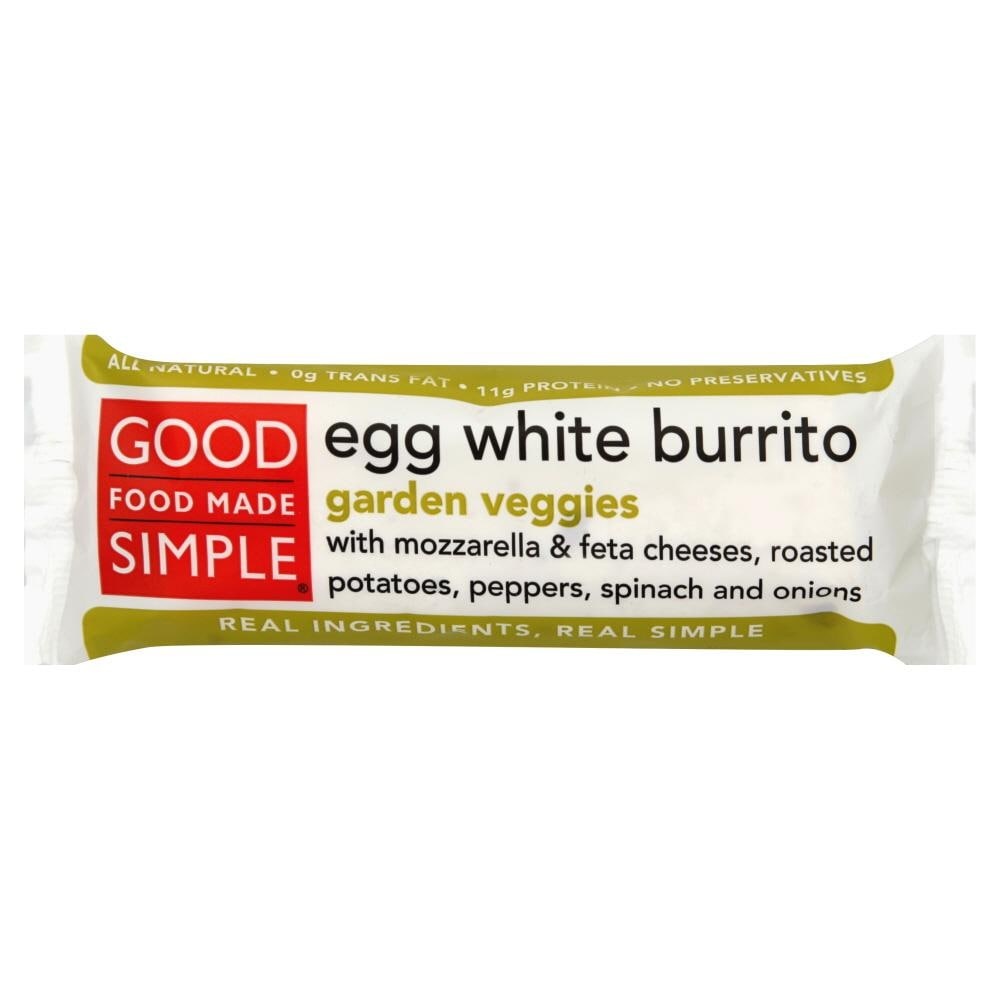 slide 1 of 1, Good Food Made Simple Egg White & Garden Veggie Breakfast Burrito, 5 oz