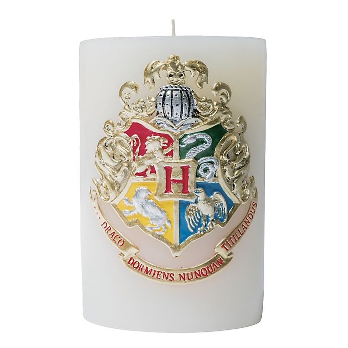 slide 1 of 1, Harry Potter Hogwarts Insignia Candle, 1 ct