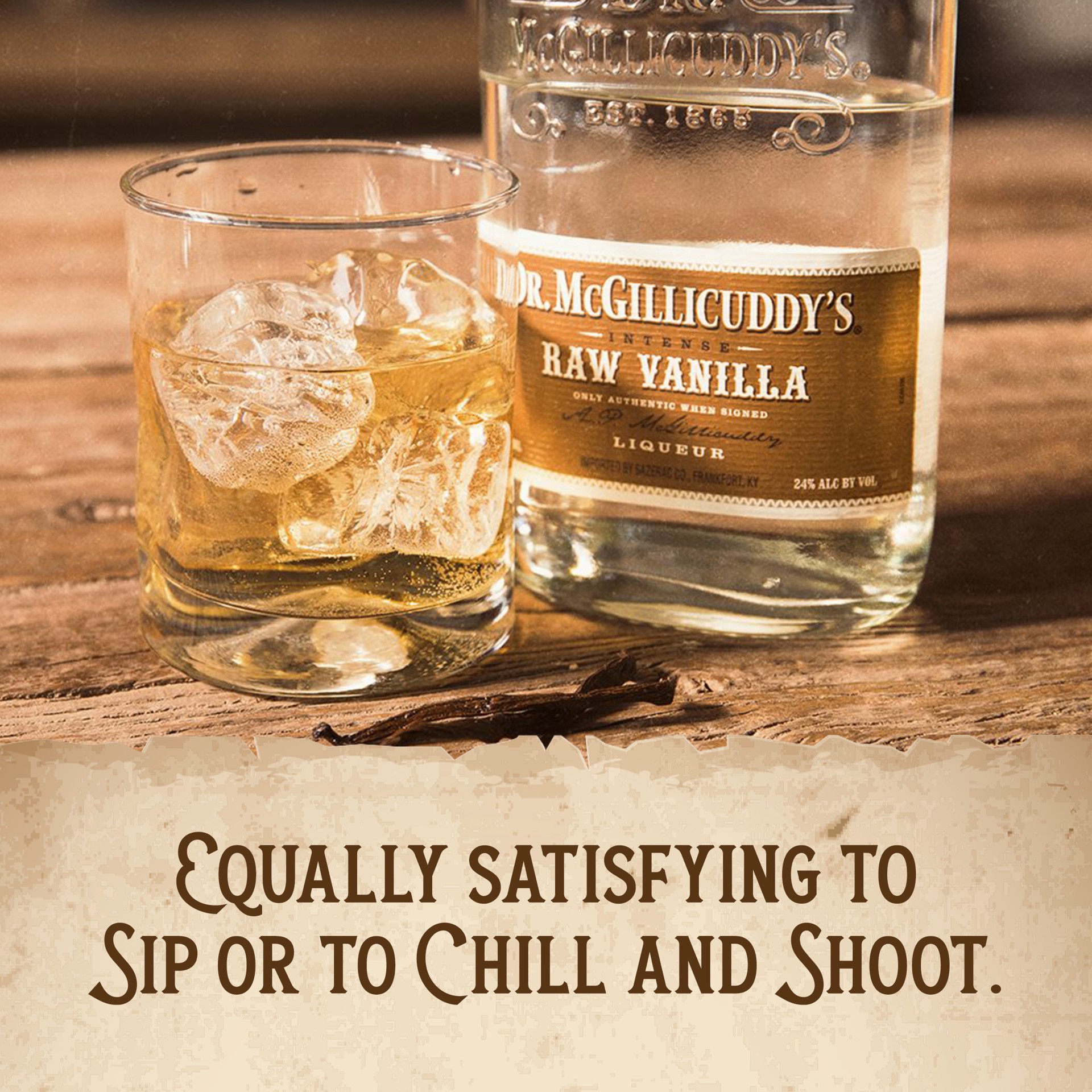 slide 3 of 5, Dr. McGillicuddy's's Dr. McGillicuddy's''s Raw Vanilla Liqueur, 750 mL Bottle, 48 Proof, 750 ml