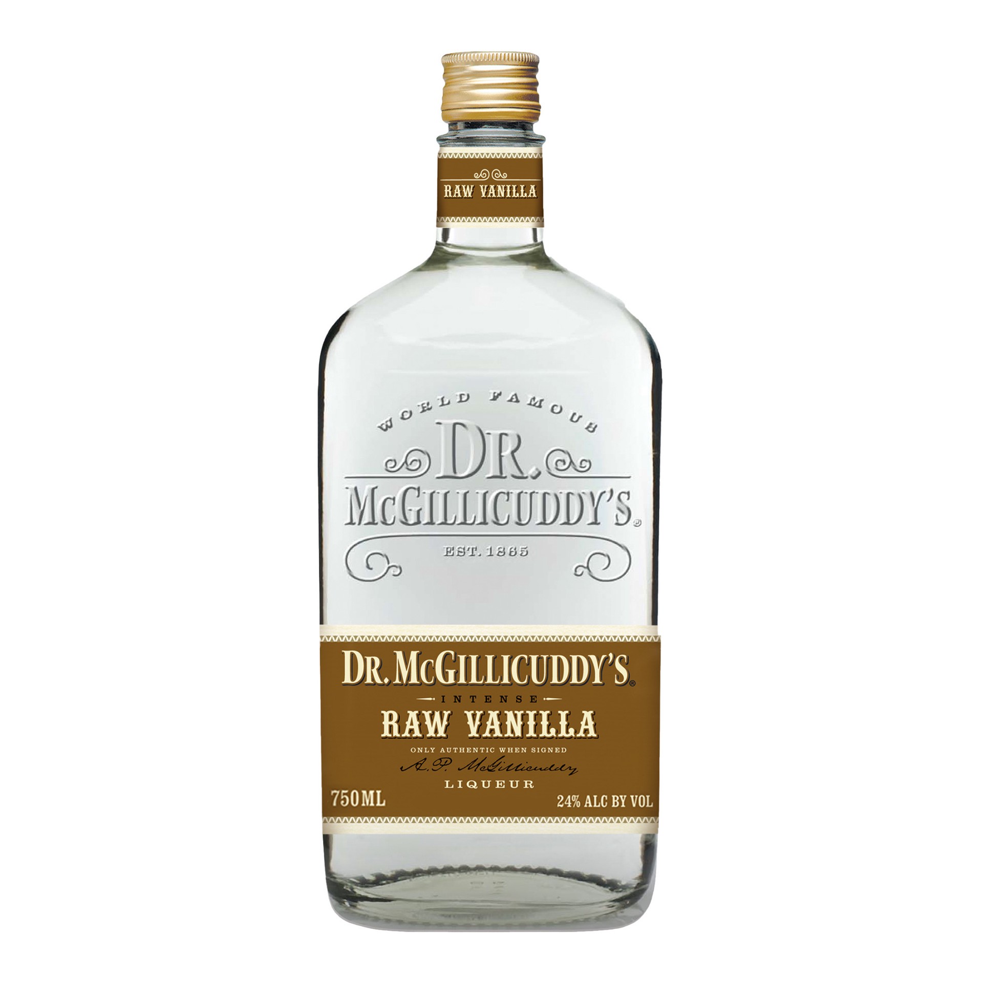 slide 1 of 5, Dr. McGillicuddy's's Dr. McGillicuddy's''s Raw Vanilla Liqueur, 750 mL Bottle, 48 Proof, 750 ml
