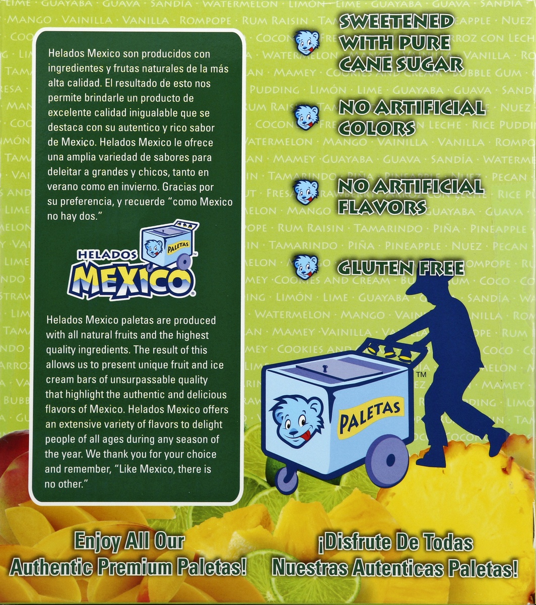 slide 6 of 6, Helados Mexico Mango Ice Cream Bars, 6 ct; 3 fl oz