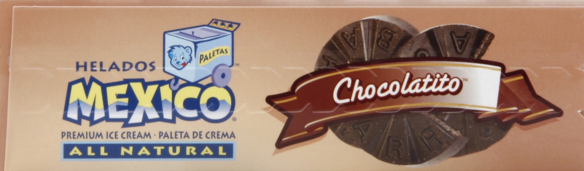 slide 2 of 4, Helados Mexico Mayan Chocolate Ice Cream Bars, 6 ct