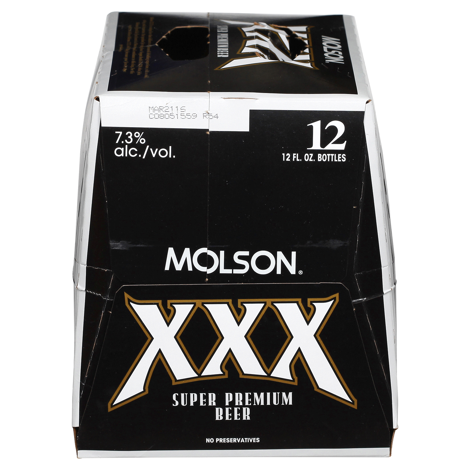 slide 2 of 4, Molson Super Premium Beer, 12 ct; 12 fl oz