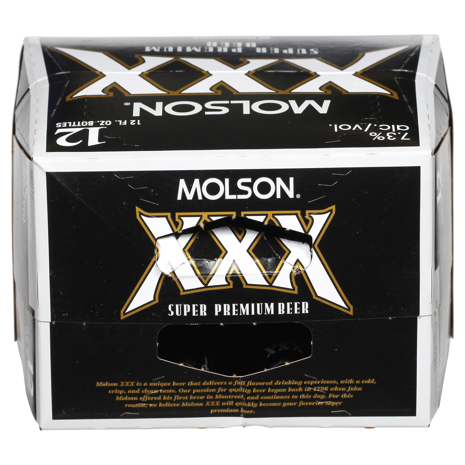 slide 4 of 4, Molson Super Premium Beer, 12 ct; 12 fl oz