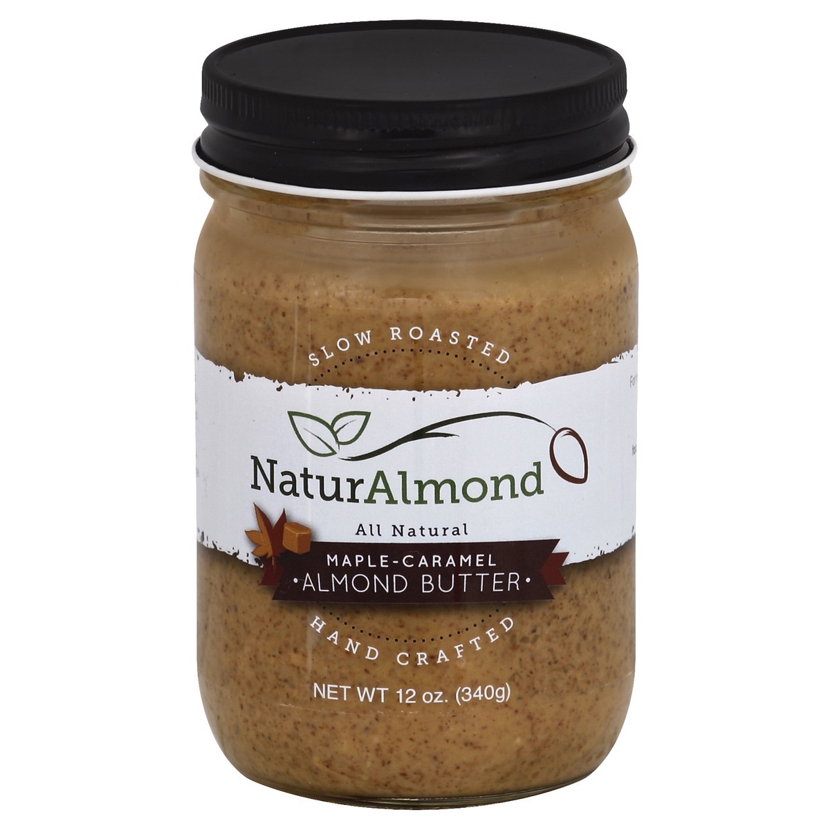 slide 2 of 3, NaturAlmond Almond Butter 12 oz, 12 oz