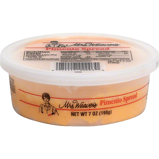 slide 2 of 2, Mrs. Weaver's Pimento Spread, 7 oz