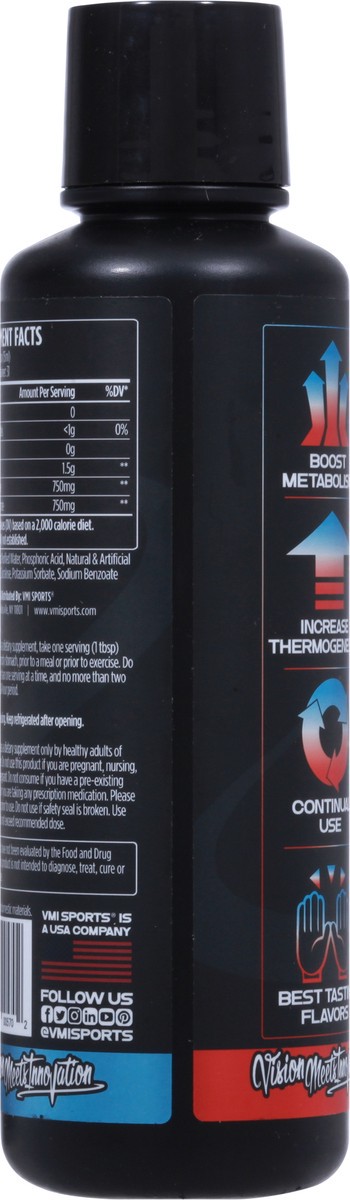 slide 5 of 13, VMI Sports L-Carnitine 3000 Patriot Pop Liquid Metabolic Support 16 fl oz, 16 fl oz