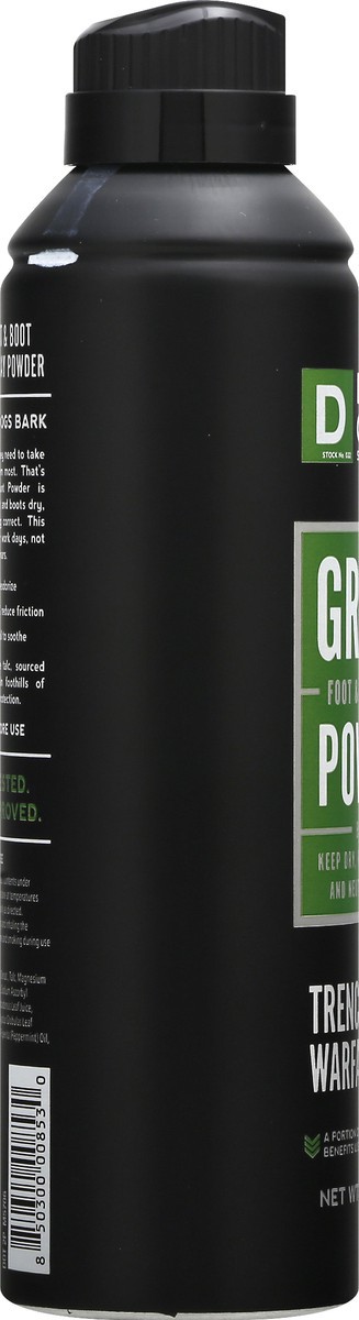 slide 7 of 11, Duke Cannon Grunt Powder Foot & Boot Spray 7 oz, 1 ct