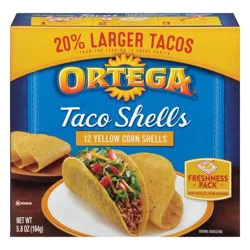 Ortega Yellow Corn Taco Shells
