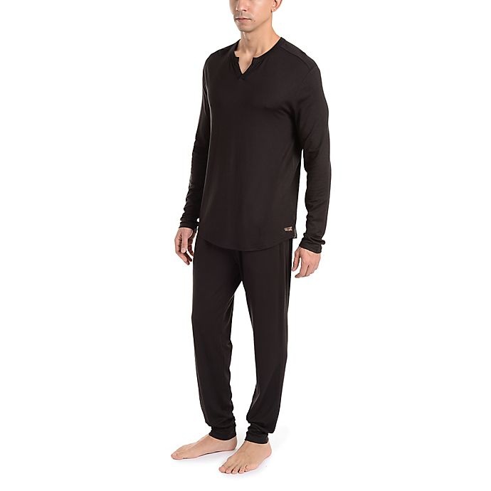 slide 2 of 4, Copper Fit Essential Small/Medium Men's Sleep Shirt - Onyx, 1 ct