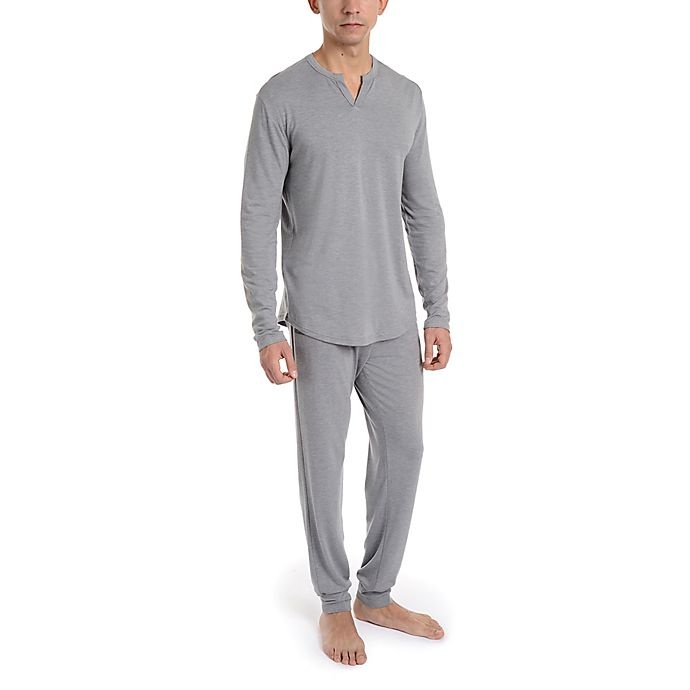 slide 4 of 4, Copper Fit Essential Small/Medium Men's Sleep Shirt - Grey, 1 ct