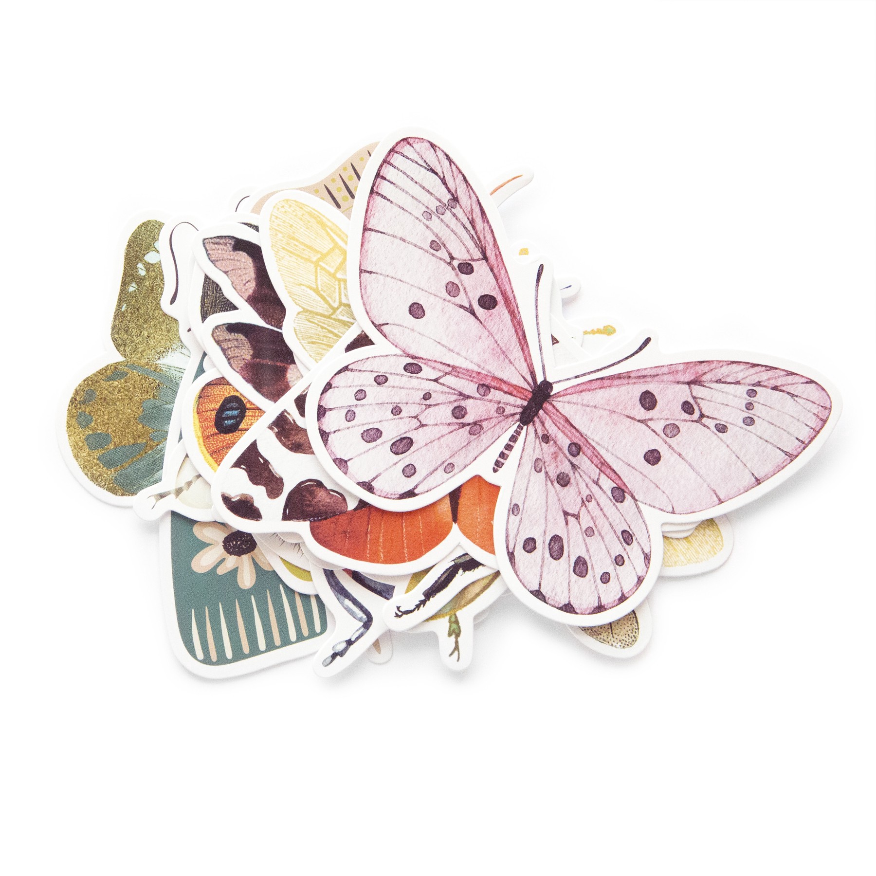 slide 3 of 5, Things With Wings Die Cut Stickers By Recollections, 4 in x 5.98 in