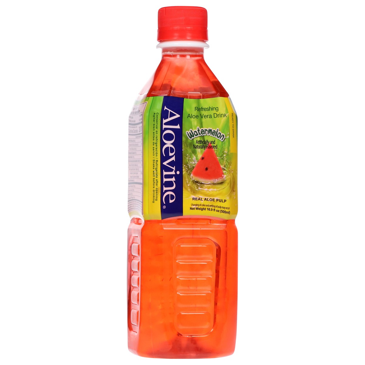 slide 7 of 13, Aloevine Refreshing Watermelon Aloe Vera Drink 16.9 fl oz, 16.9 fl oz