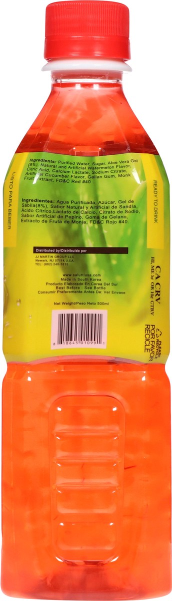 slide 4 of 13, Aloevine Refreshing Watermelon Aloe Vera Drink 16.9 fl oz, 16.9 fl oz