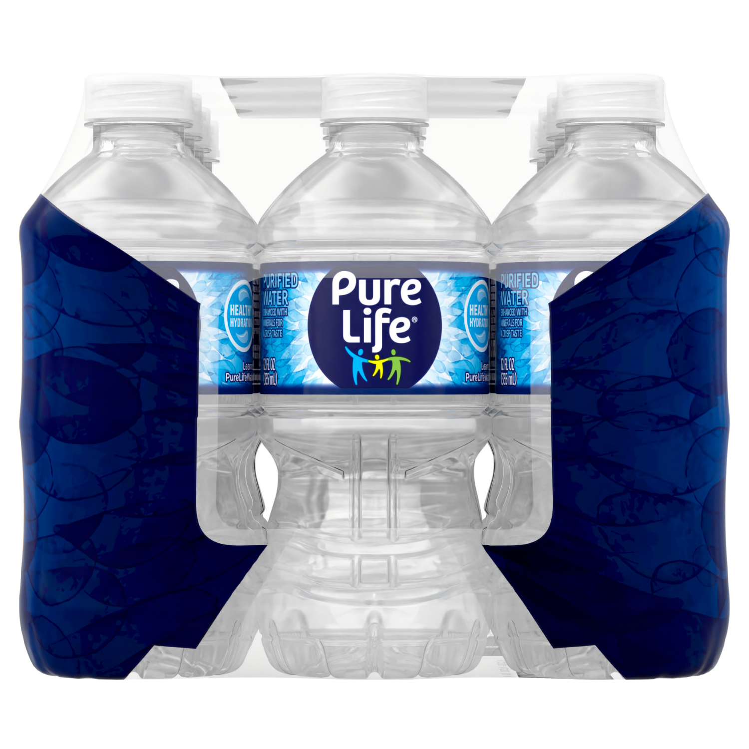 slide 2 of 5, Pure Life Purified Water, 12 Fl Oz, Plastic Bottled Water, Pack of 12, 12 ct