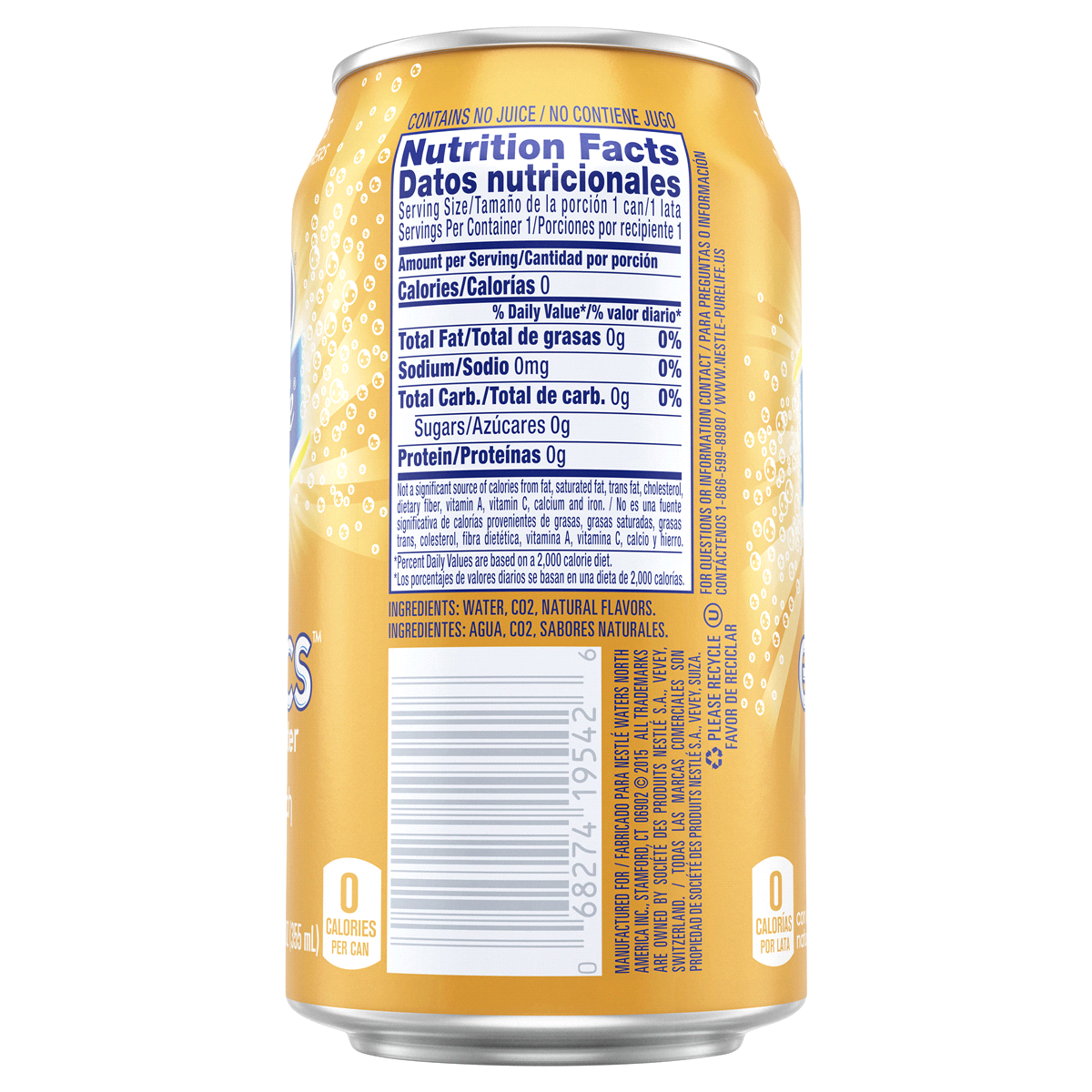 slide 2 of 4, Nestlé Pure Life Mango Peach Pineapple Sparkling Water - 8 ct; 12 oz, 8 ct; 12 oz