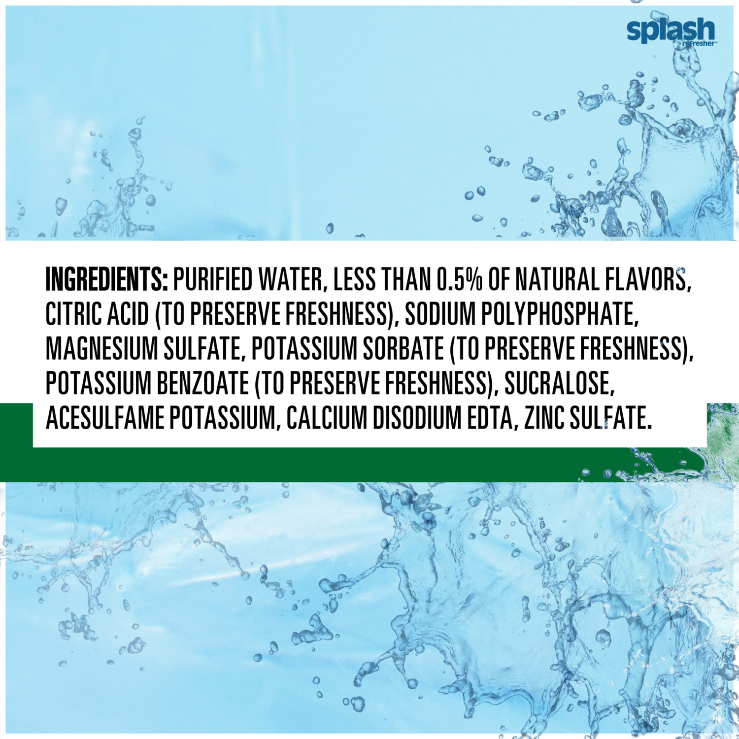 slide 6 of 8, Splash Refresher Lemon Flavored Water, 16.9 fl oz, 6 Pack, 6 ct