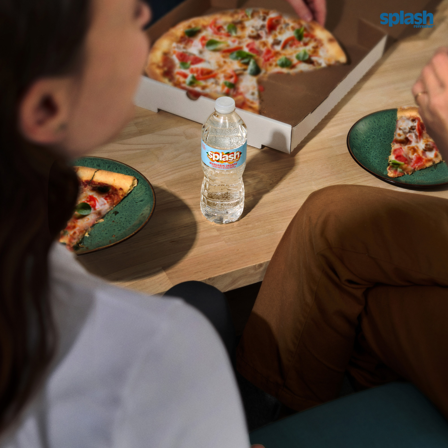 slide 5 of 8, Splash Refresher Mandarin Orange Flavored Water, 16.9 fl oz, 6 Pack, 6 ct