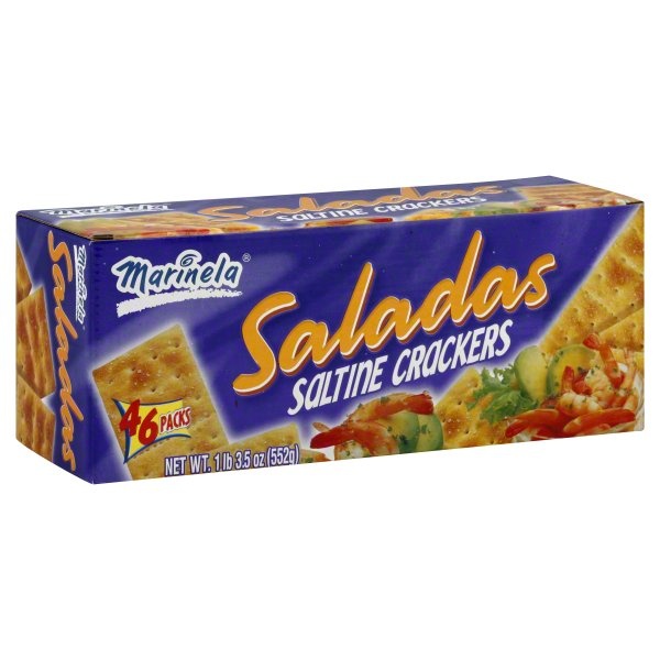 slide 1 of 1, Marinela Saladas Saltine Crackers, 1 ct