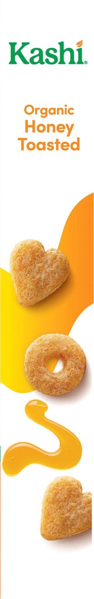 slide 12 of 13, Kashi Breakfast Cereal Organic Honey Toasted Oat, Family Breakfast, Box, 10.6 oz