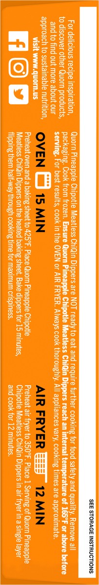 slide 6 of 7, Quorn Meatless Pineapple Chipotle Dippers, 10.6 oz
