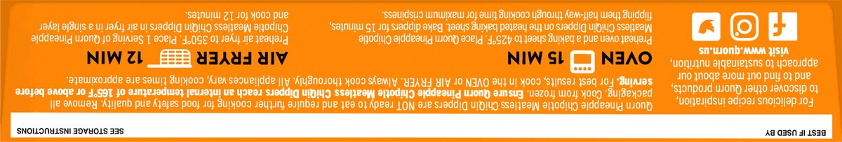 slide 7 of 7, Quorn Meatless Pineapple Chipotle Dippers, 10.6 oz