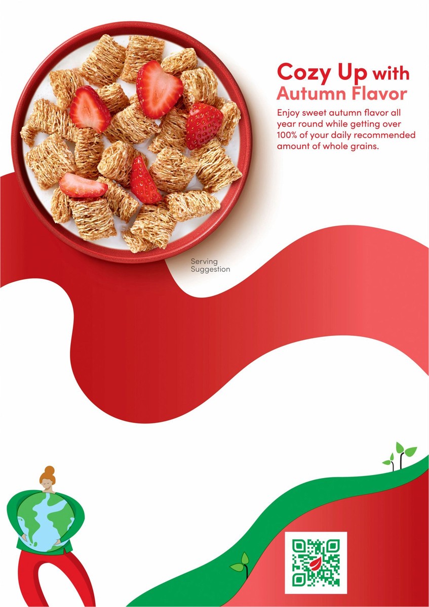 slide 2 of 12, Kashi Breakfast Cereal, Family Breakfast, Organic Fiber Cereal, Autumn Wheat, (1 Box) - 14 oz, 14 oz