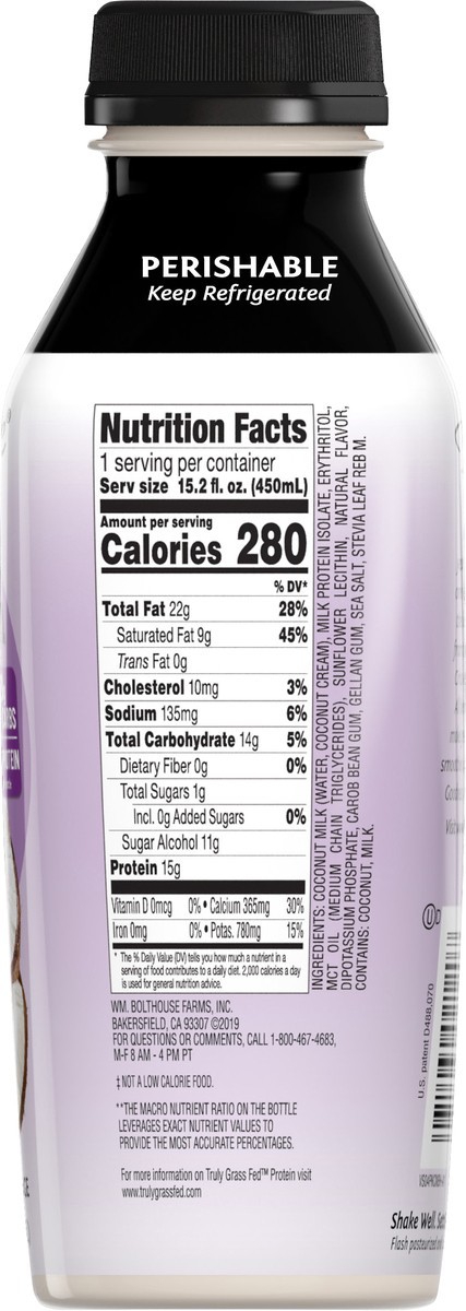 slide 5 of 5, Bolthouse Farms Protein Keto, 450 ml