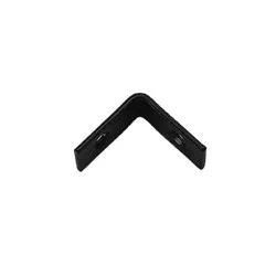 RELIABILT 1-in x 1-in x 1-in 14 -Gauge Black Steel Corner brace 4 -Pack