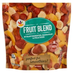 Giant Fruit Blend Strawberries Bananas & Peaches