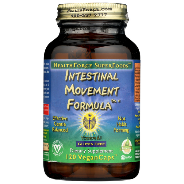 slide 1 of 1, Healthforce Intestinal Movement Formula, 120 ct