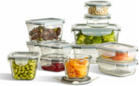 slide 1 of 1, Mason Craft And More Glass Food Container Set - Clear, 24 ct