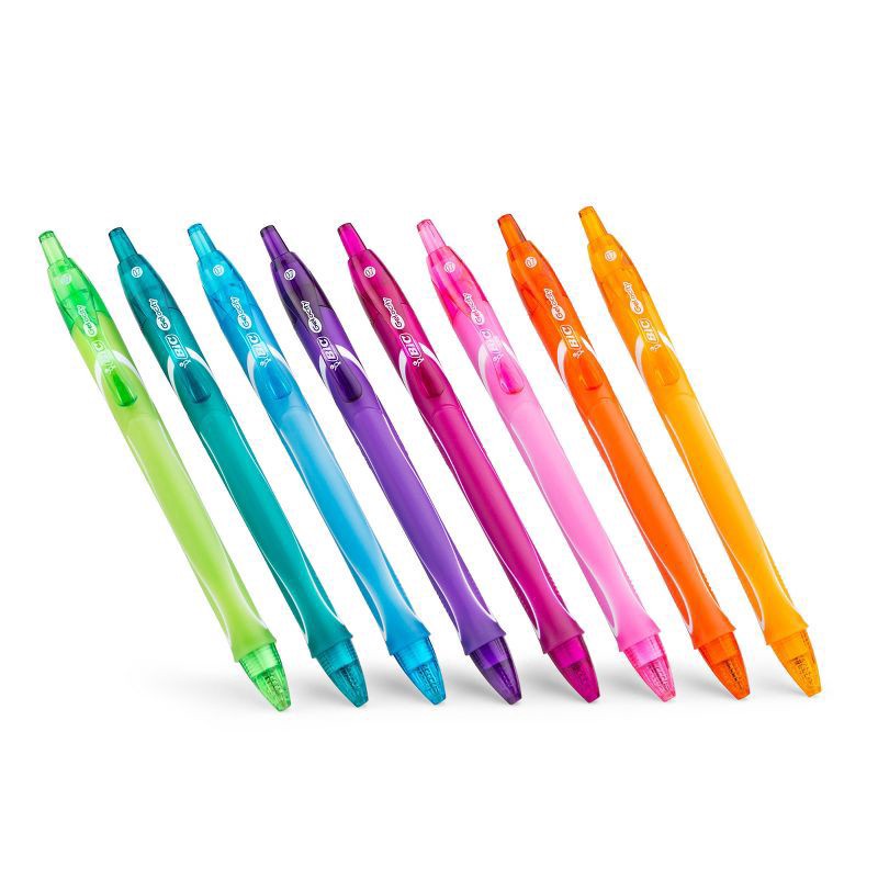 slide 2 of 2, BiC Gelocity 8pk Quick Dry Gel Pen Multicolored Ink Ocean Theme, 8 ct