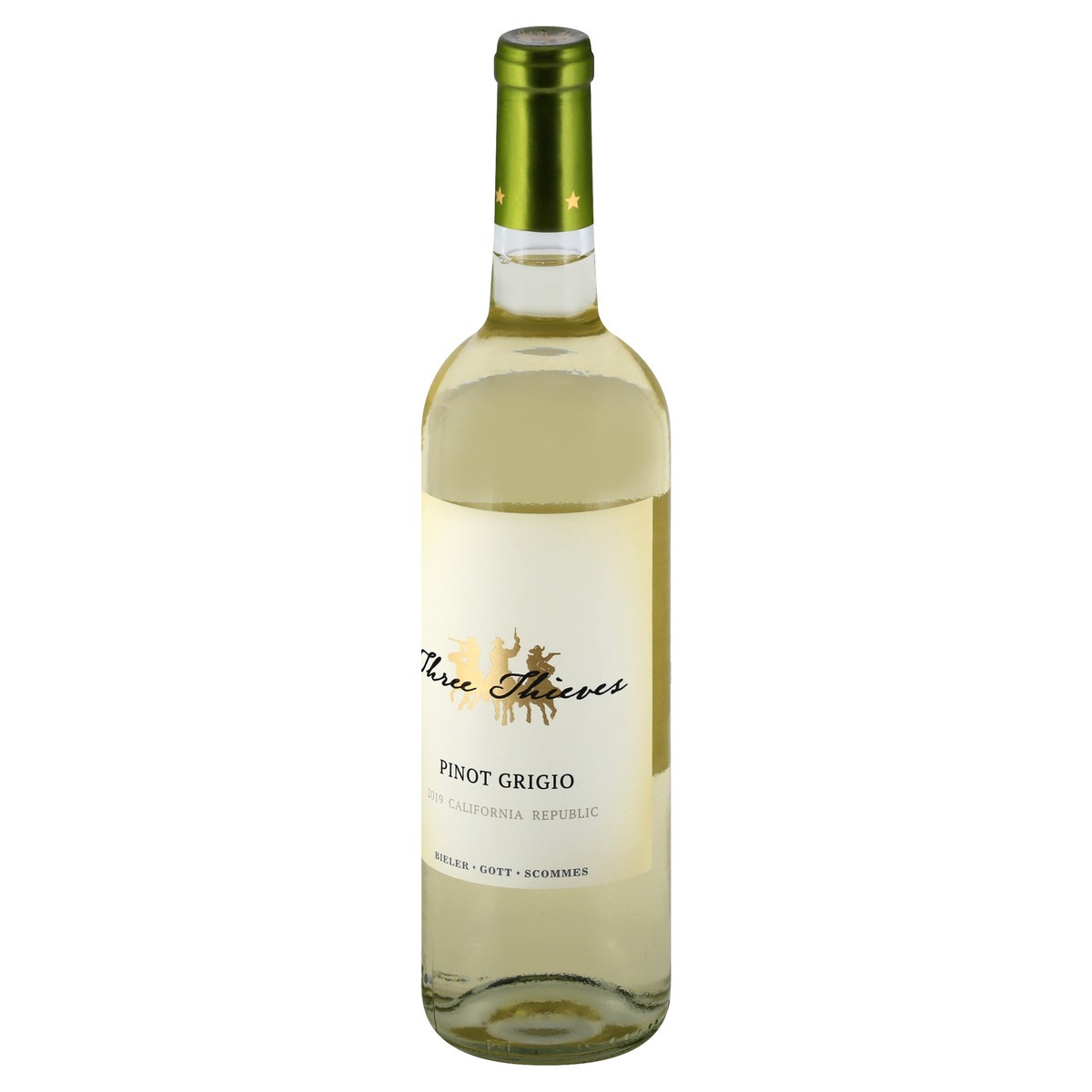 slide 9 of 9, Three Thieves 2019 California Republic Pinot Grigio 750 ml, 750 ml