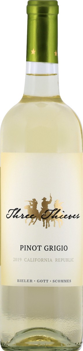 slide 1 of 9, Three Thieves 2019 California Republic Pinot Grigio 750 ml, 750 ml