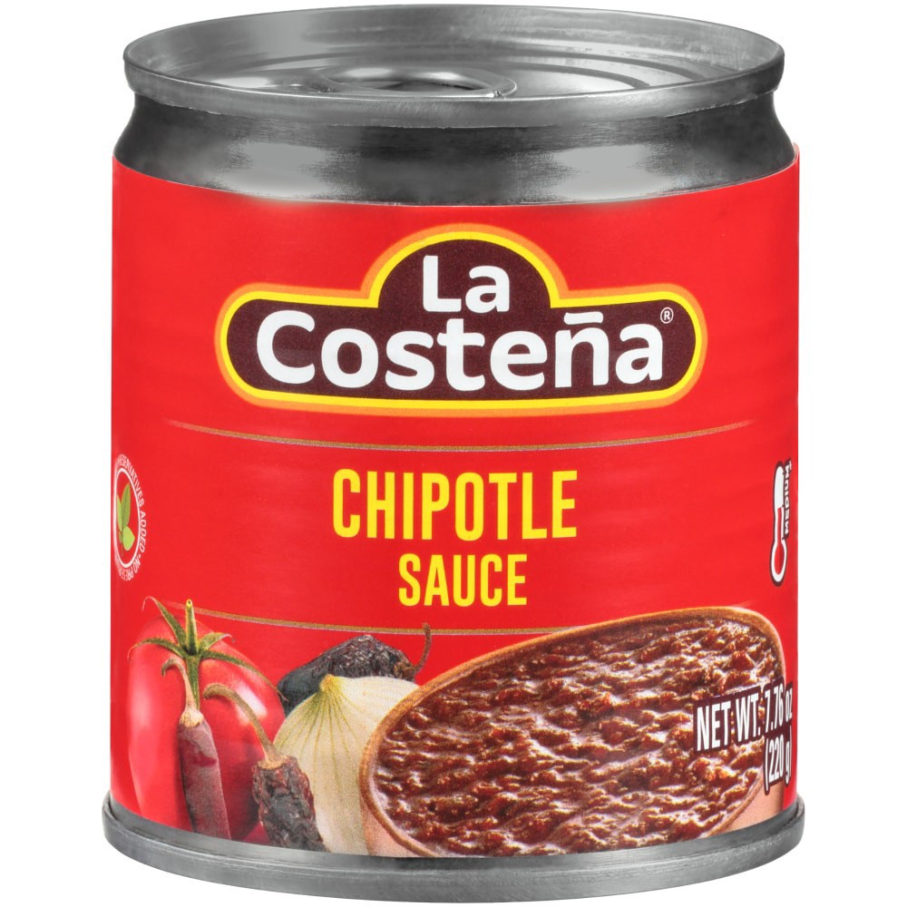 slide 1 of 6, La Costeña Sauce Chipotle, 7.76 oz