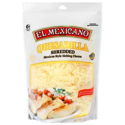 El Mexicano Shredded Quesadilla