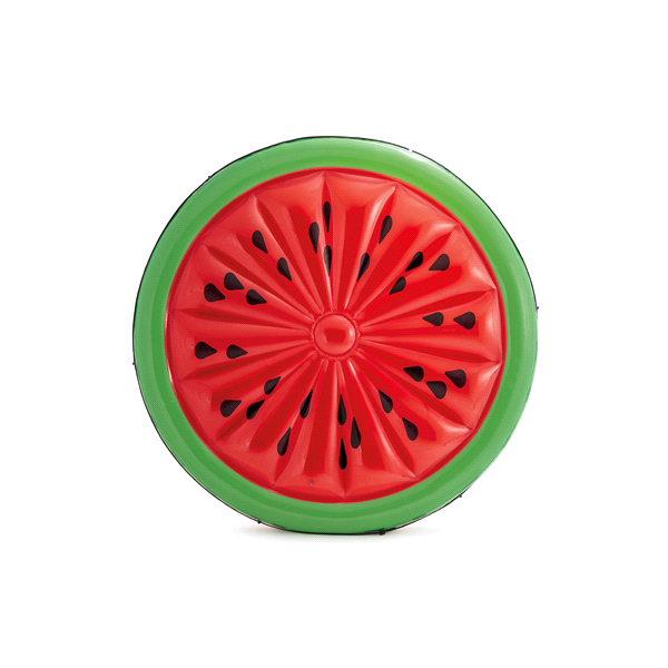 slide 4 of 5, Intex Watermelon Island Float Lounge Redgreen, 72 in