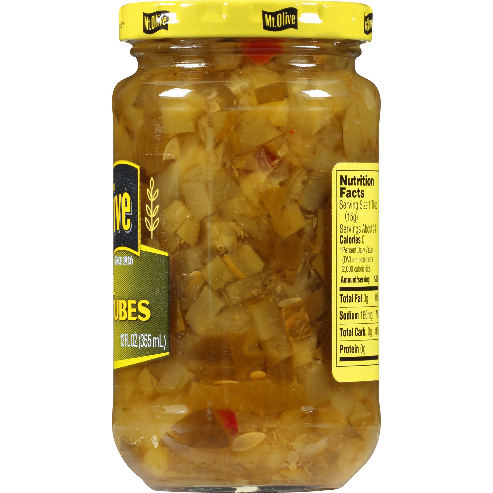 slide 5 of 6, Mt. Olive Dill Salad Cubes Pickles 12 Ounces, 12 oz