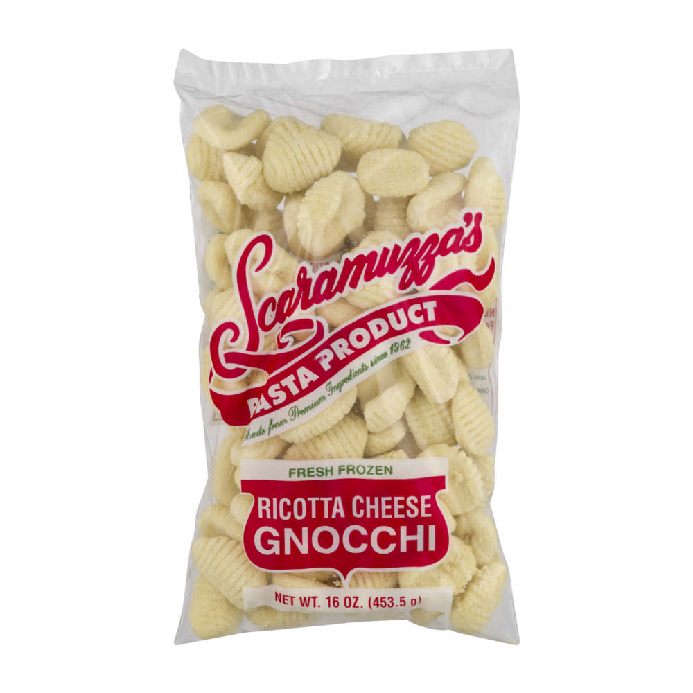 slide 1 of 1, Scaramuzza's Cheese Gnocchi, 16 oz