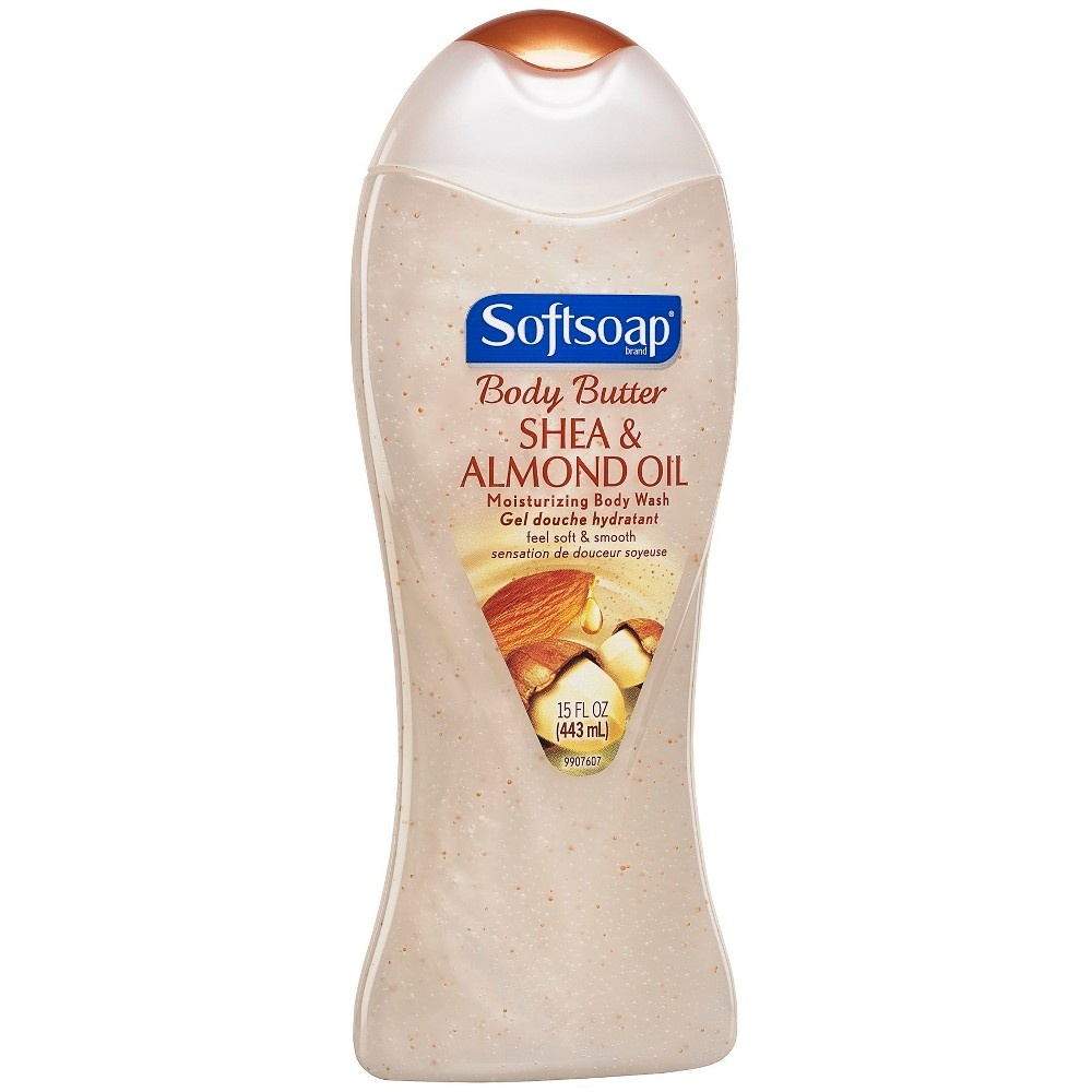 slide 3 of 3, Softsoap Shea Butter And Almond Oil Moisturizing Body Wash, 15 fl oz