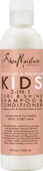 SheaMoisture Kids 2-in-1 Curl & Shine Coconut & Hibiscus Shampoo & Conditioner 8 oz