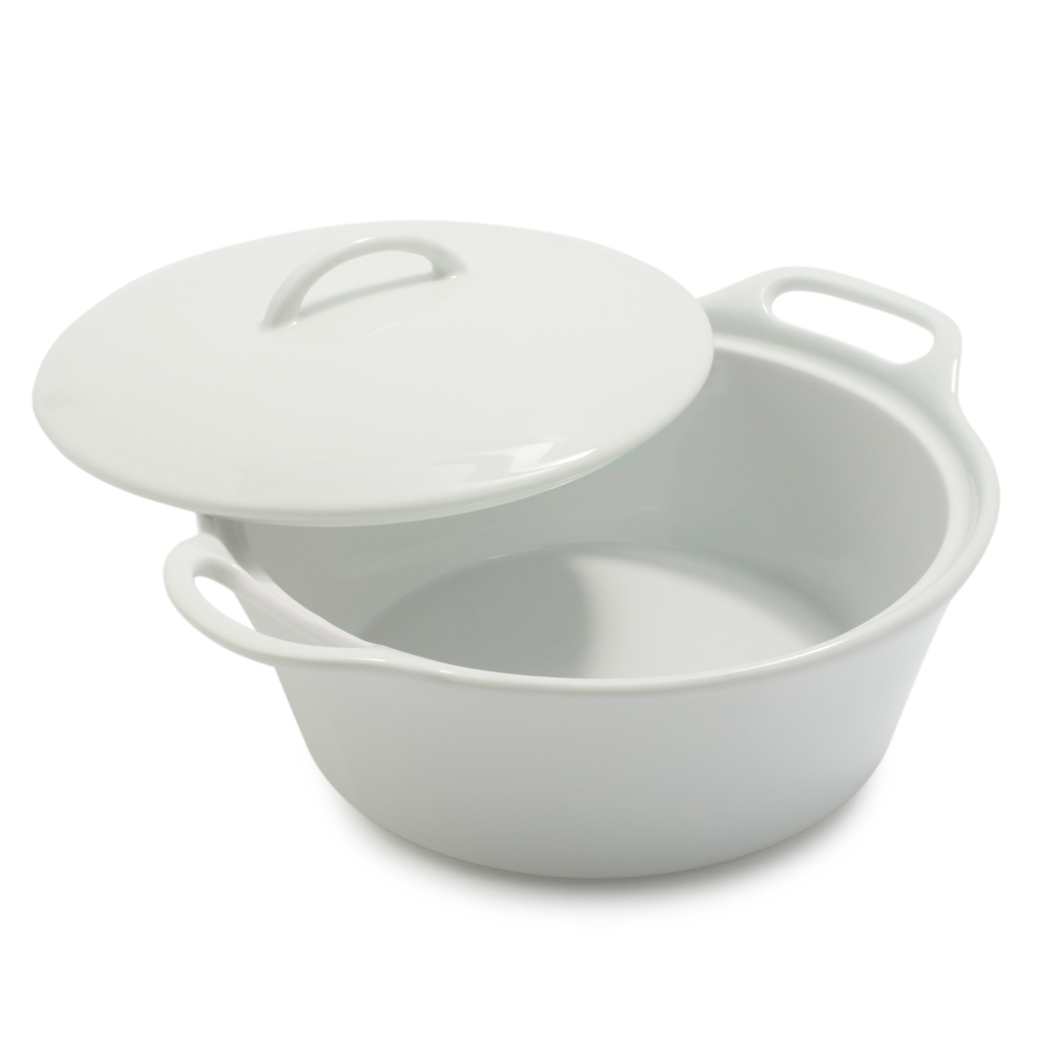 slide 1 of 1, Sur La Table Porcelain Cocotte, 2.75 qt