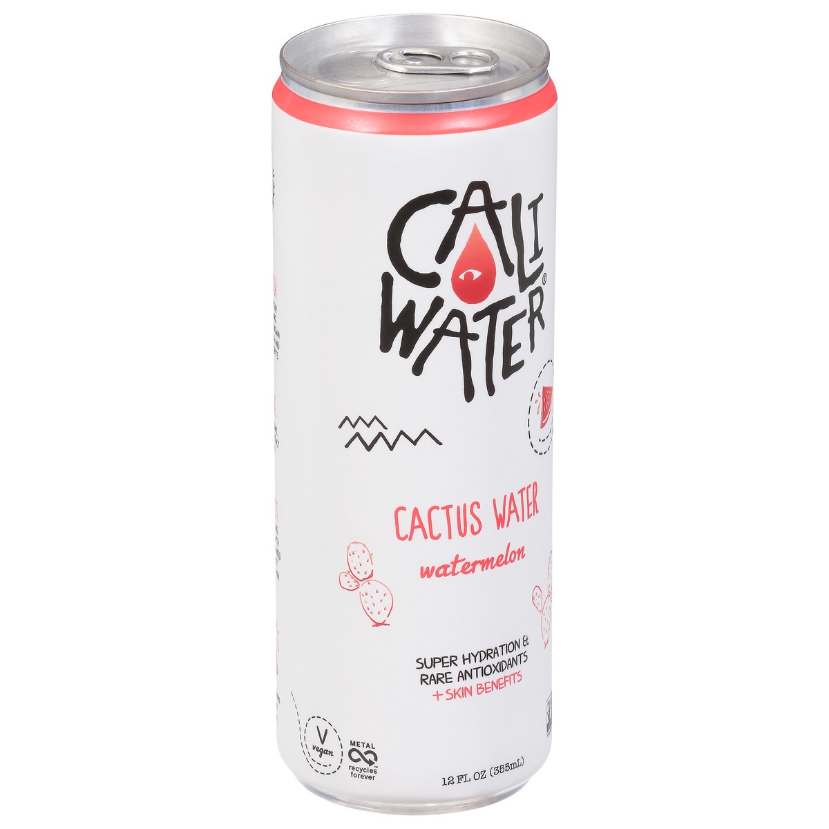 slide 7 of 9, CALIWATER Watermelon Cactus Water - 12 fl oz, 12 fl oz