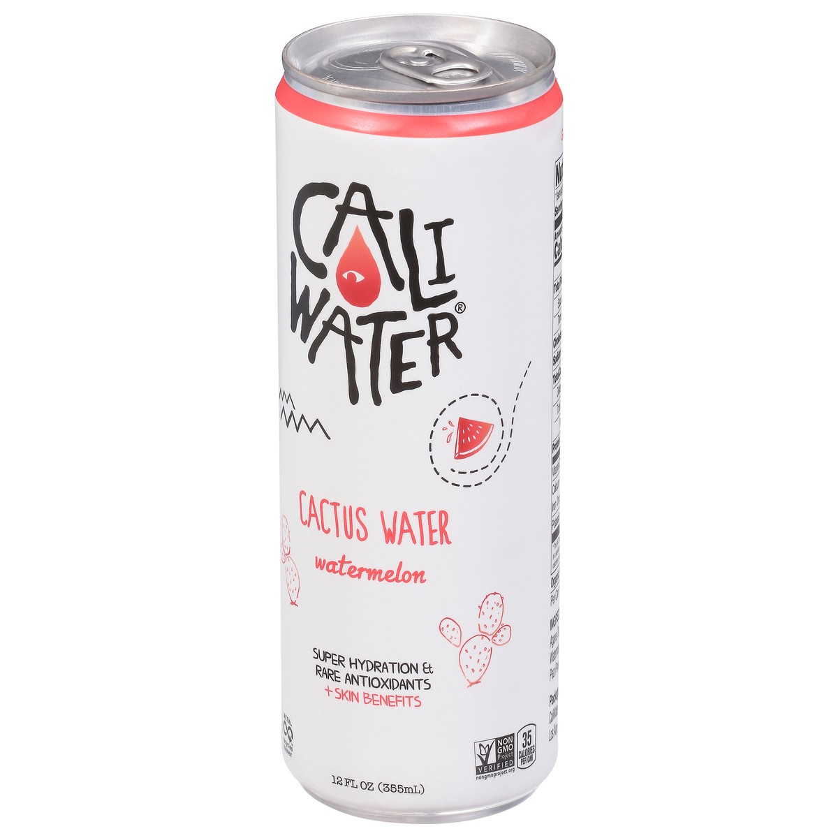 slide 6 of 9, CALIWATER Watermelon Cactus Water - 12 fl oz, 12 fl oz