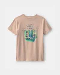 Carters Boys 'sound On' Music Graphic Tee - Tan Tan M