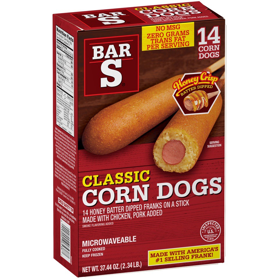 slide 4 of 7, Bar-S Corn Dogs 2.34 Lb, 2.34 lb