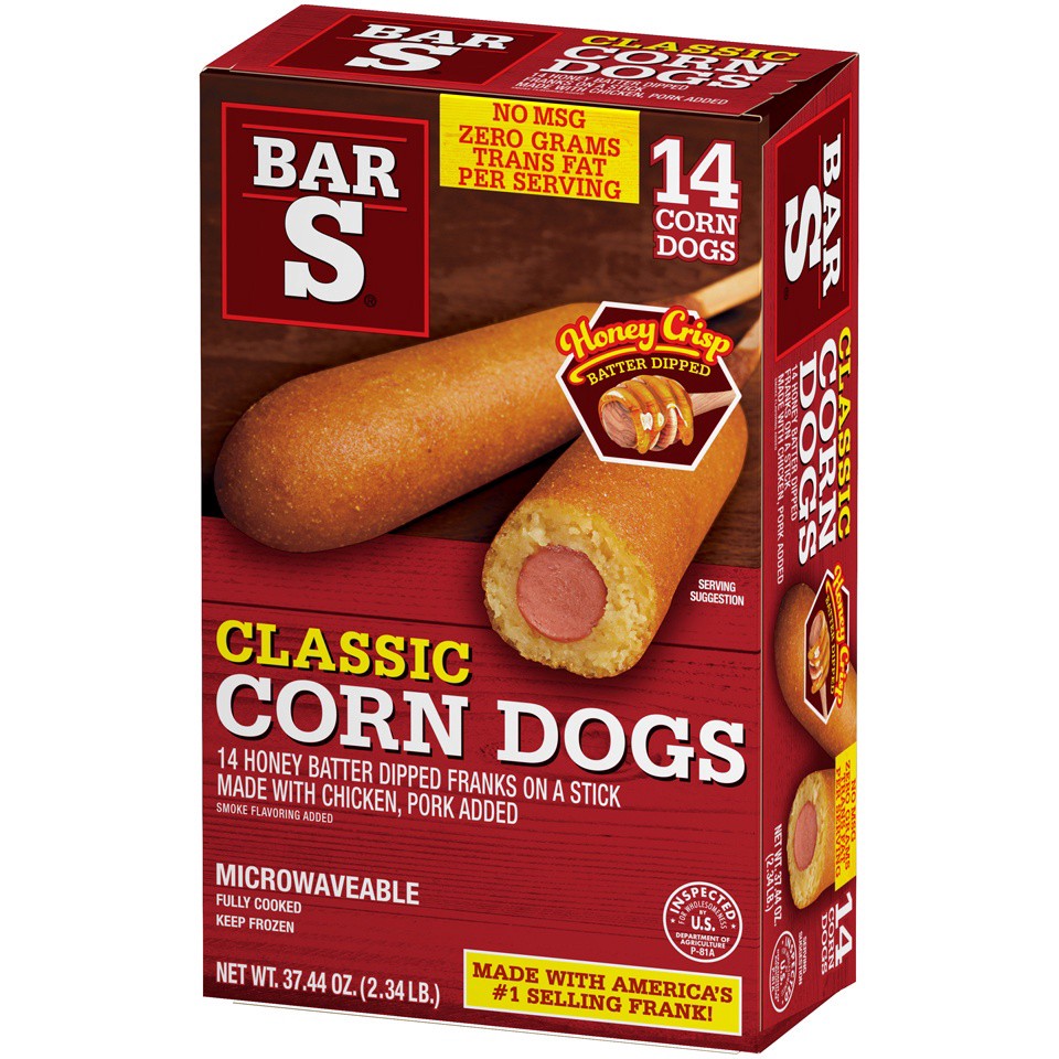 slide 5 of 7, Bar-S Corn Dogs 2.34 Lb, 2.34 lb