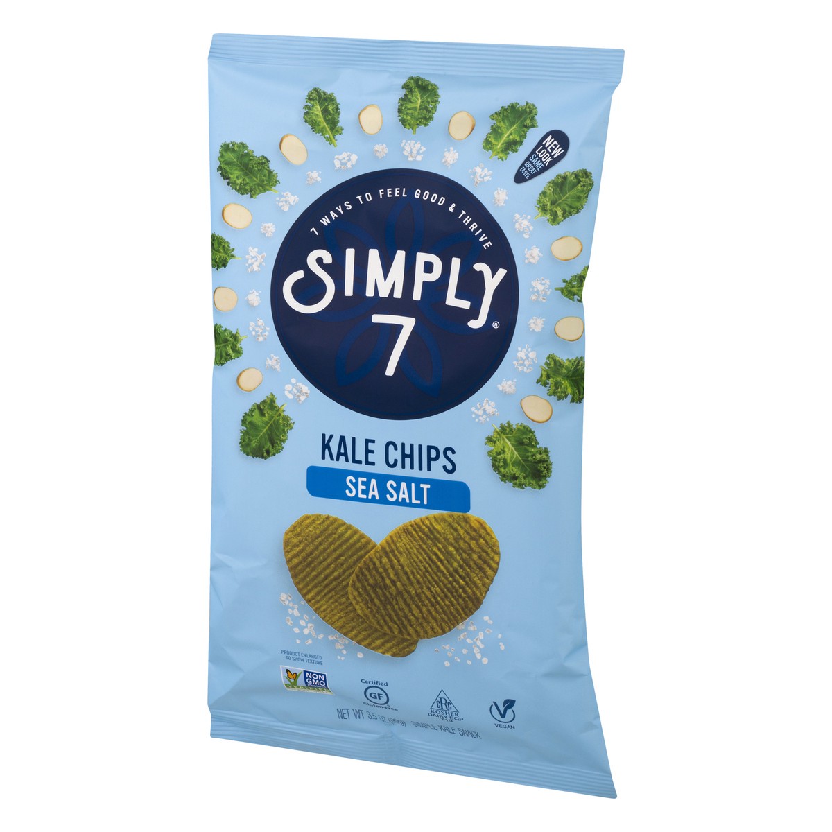 slide 7 of 13, Simply7 Sea Salt Kale Chips 3.5 oz, 3.5 oz