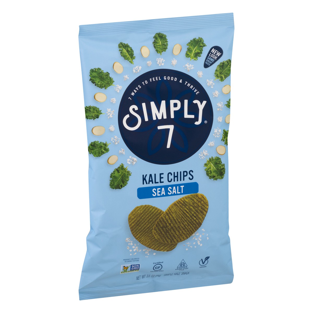 slide 11 of 13, Simply7 Sea Salt Kale Chips 3.5 oz, 3.5 oz